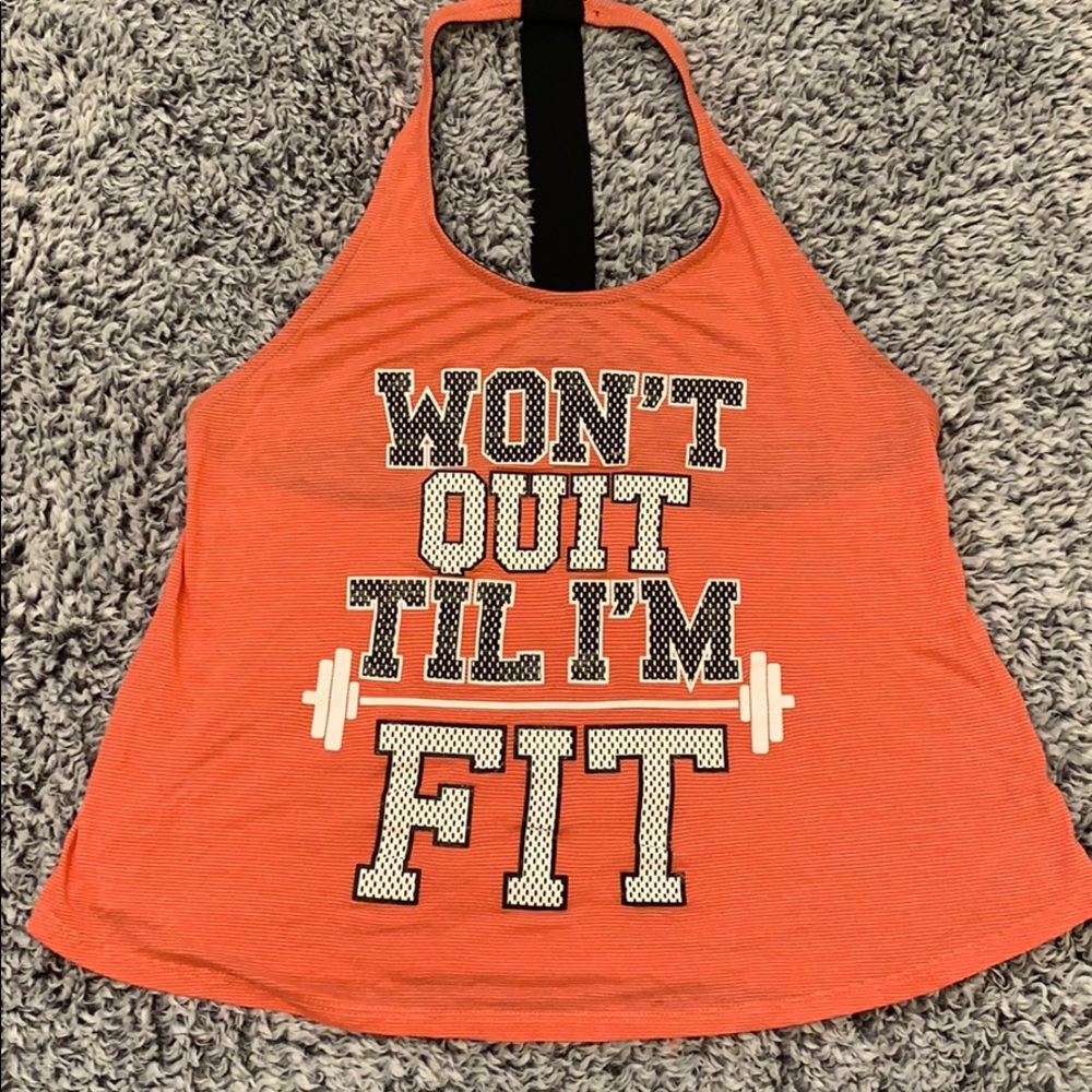 Medium #EVCR workout tank